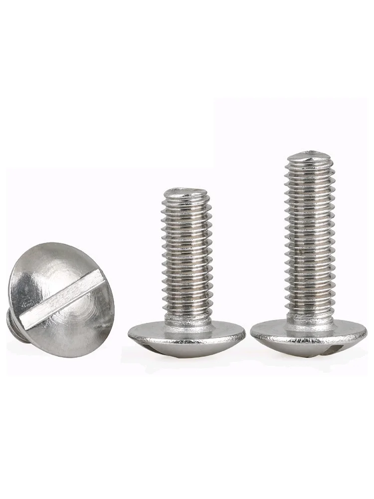 M6 x 14 Stainless Steel A2-70 Slotted Truss Head Machine Screw