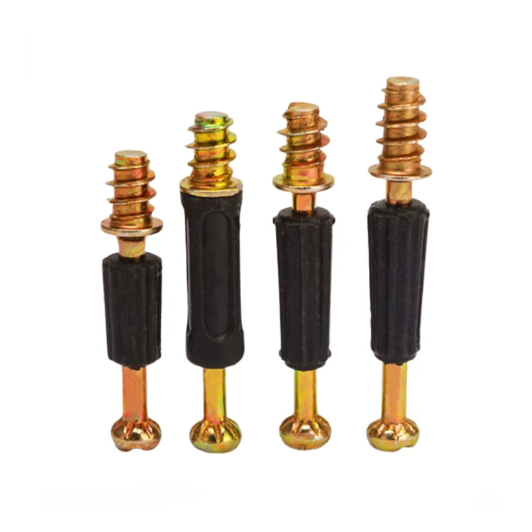 
Furniture fittings connecting bolt with plastic minifix M6 screw 