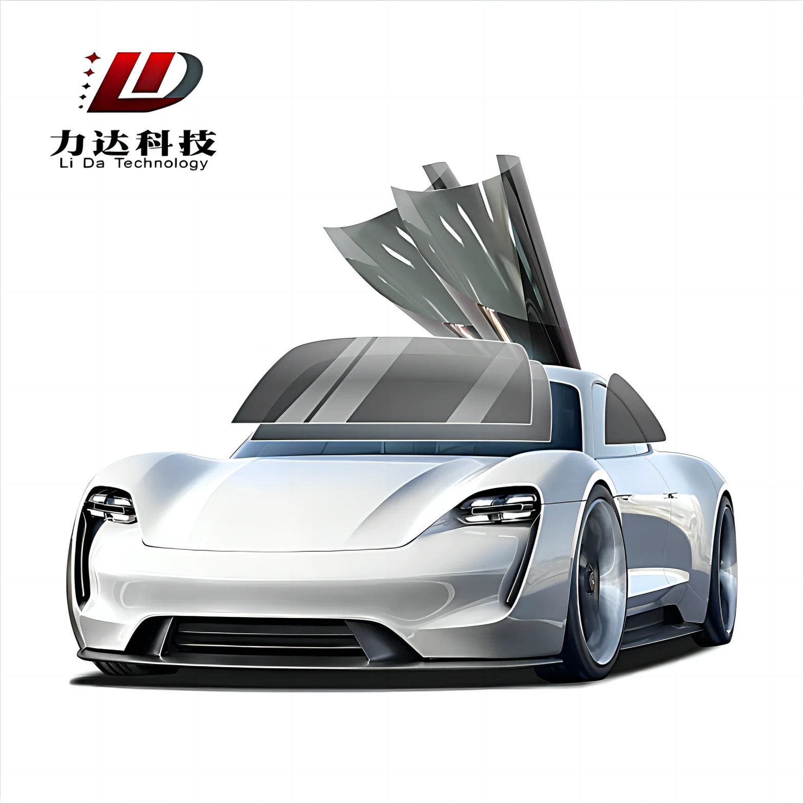 LIDA IR4095 VLT 36% IRR 90%  Car Decoration And Heat Insulation 2 Mil Nano Ceramic Window Solar Tint Film