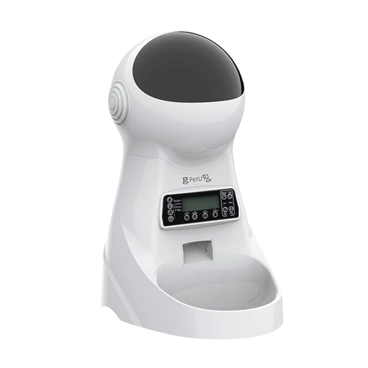 China Pet Supplies smart dog feeder Microchip Auto Smart Automatic Pet Feeder Smart pet bowls & feeders