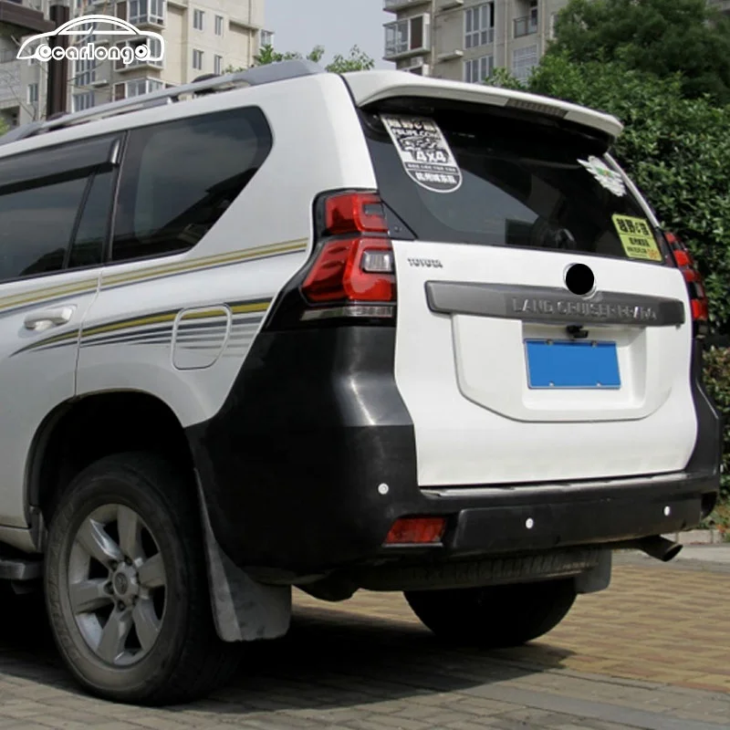 Old To New Car Bumper For Toyota Prado 2010-2017 Upgrade 2018-2020 Style Front bumper Rear bumper Hood Fender Headlights