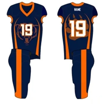 High Quality Sublimation Print Custom Logo American Football Uniforms