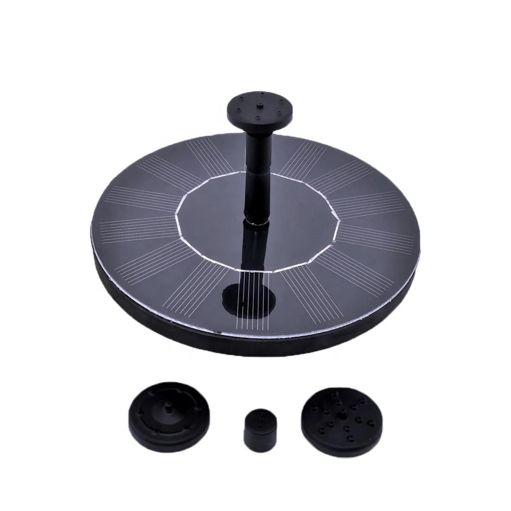 Garden fountain pumps solar fountains pump with battery backup