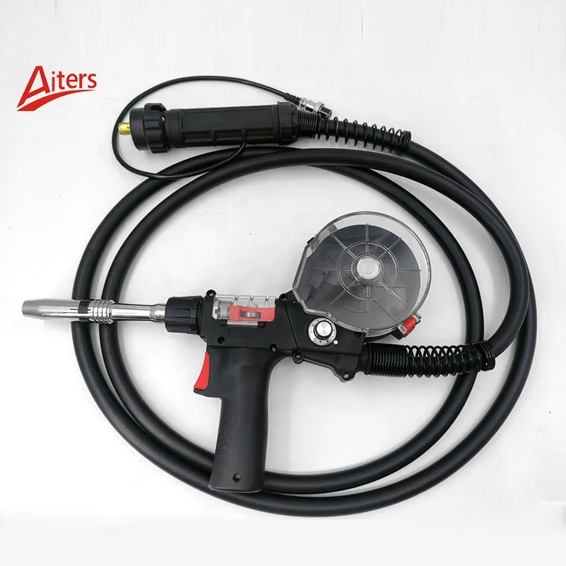 Wire drawing welding torch Gasless Welding Spool Gun Motor Line-Drawing Remote Control Welding Torch