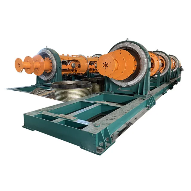 Large bearing type 800X6B STEEL WIRE ROPE Tubular Stranding Machine