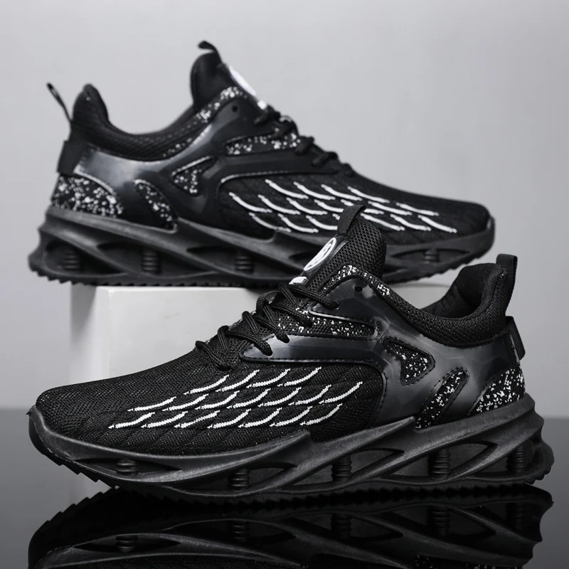 Adit Spring Autumn Style Soft Fashion Sneakers Accept Customized Fitness Walking Shoes Casual Lace Up White Running Shoes Men