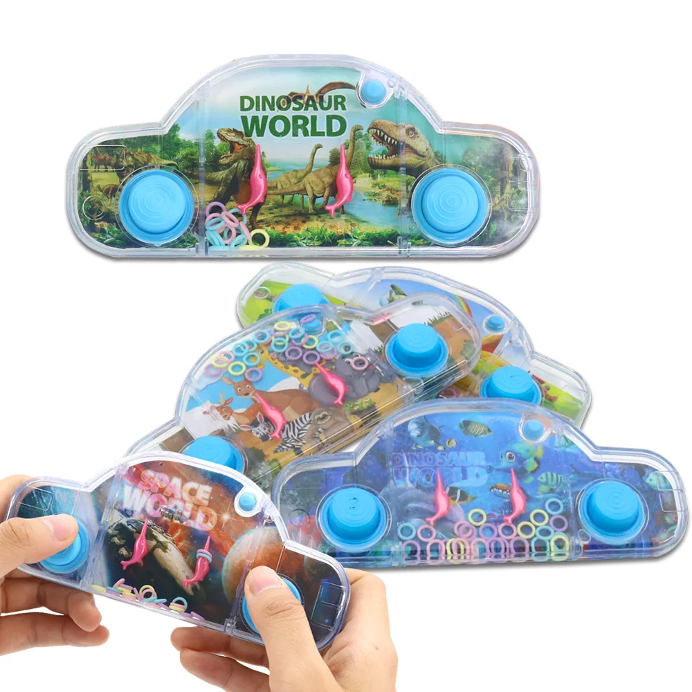 Huiye Water Ring Mini Toys Multi Color Ring Toss Game Road Trip Travel Toys Handheld Water Games For Boys And Girls