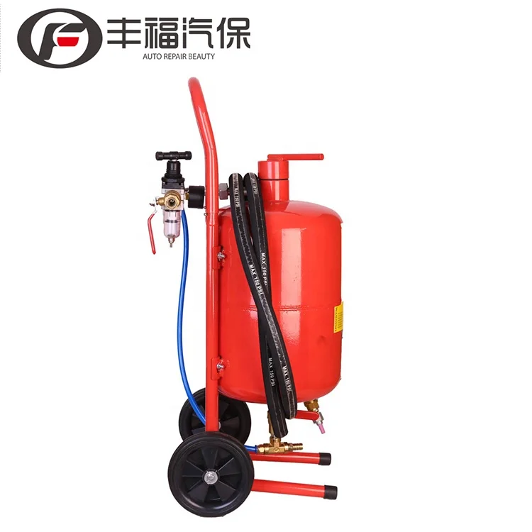 Vacuum sand blaster dustless portable sand blaster machine