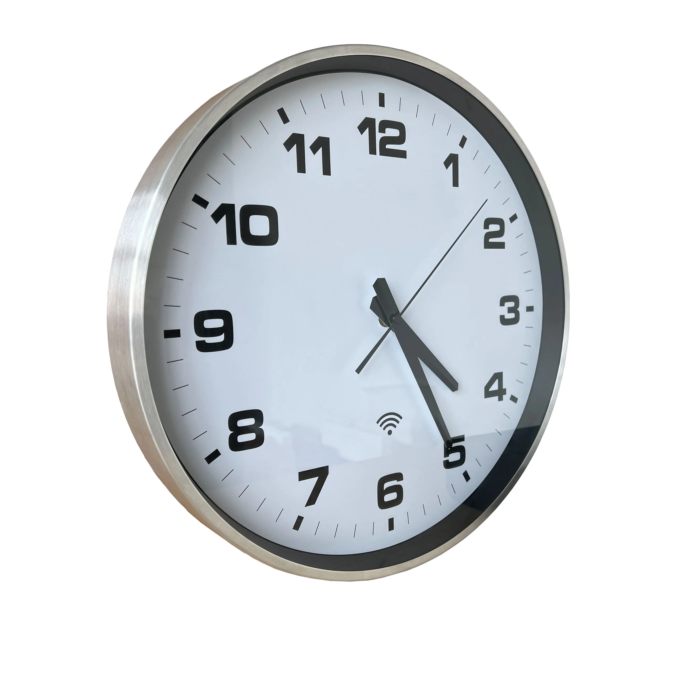 NTP Synchronized Wi-Fi Clock for Offices, with a Silent Sweeping Second Hand