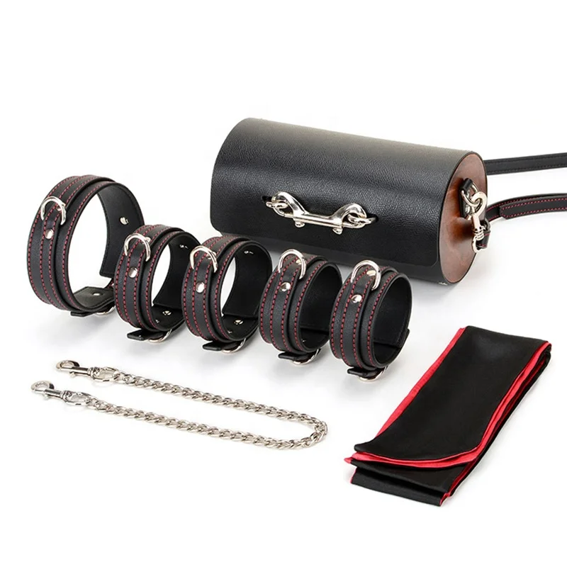 ISO BSCI factory hot sale 6pcs bdsm bondage set sex straps restraints toys bondage product set bdsm sex toys bondage