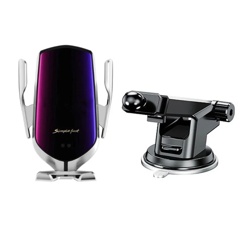 Amazon Best Seller 3 In 1 Car Wireless Charger Holder 10w Wireless Charging Car Mount Fast Qi Wireless Car Charger
