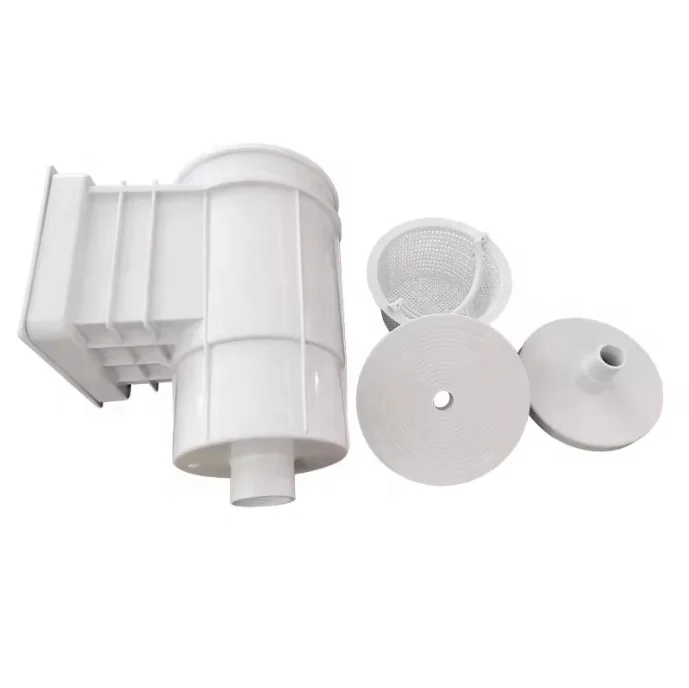 Swimming Pool Accessories Fittings ABS Wall Skimmer Plastic Skimmer With Wide Mouth hung filter machine skimmer basket net