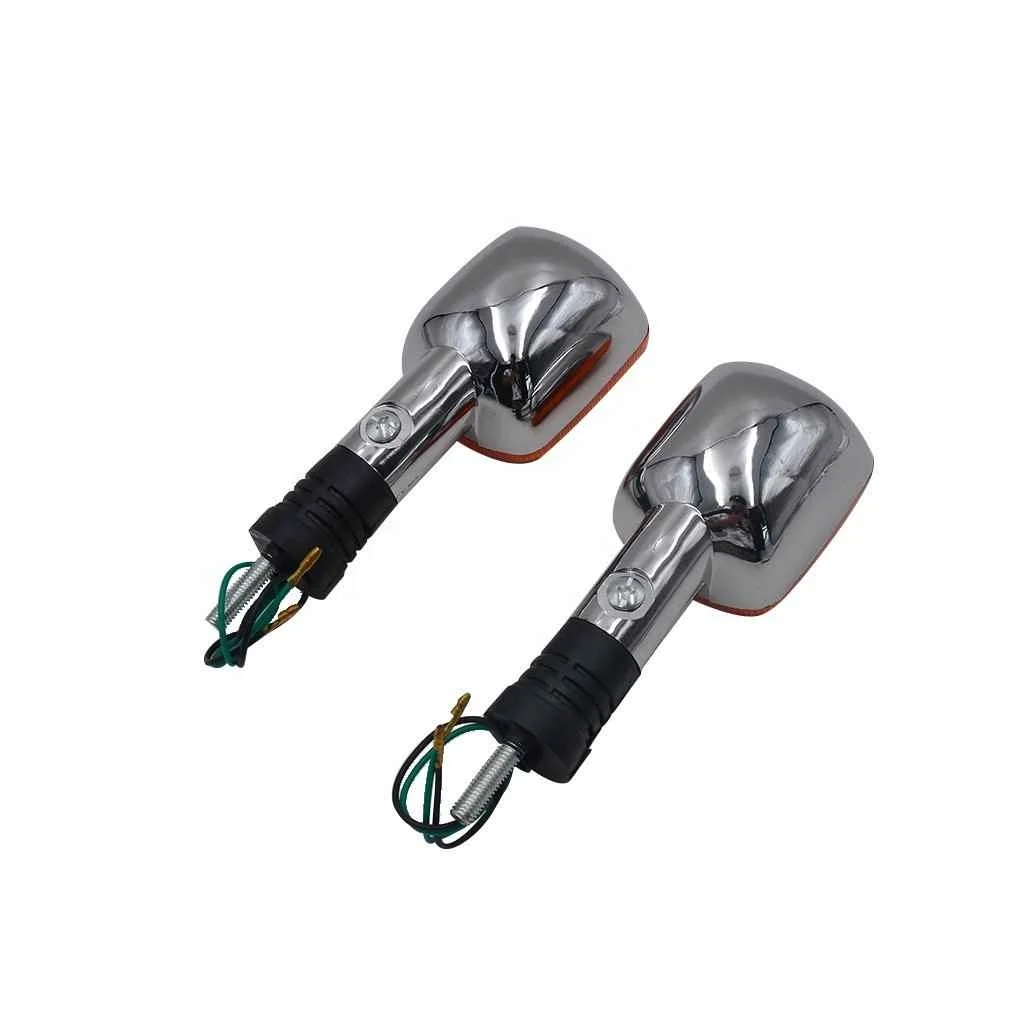 1 Pair Turn Signal Lights Motorcycle Indicators Flowing Flashing Signal Lamp for Honda Honda Shadow  Steed Rebel Magna 250