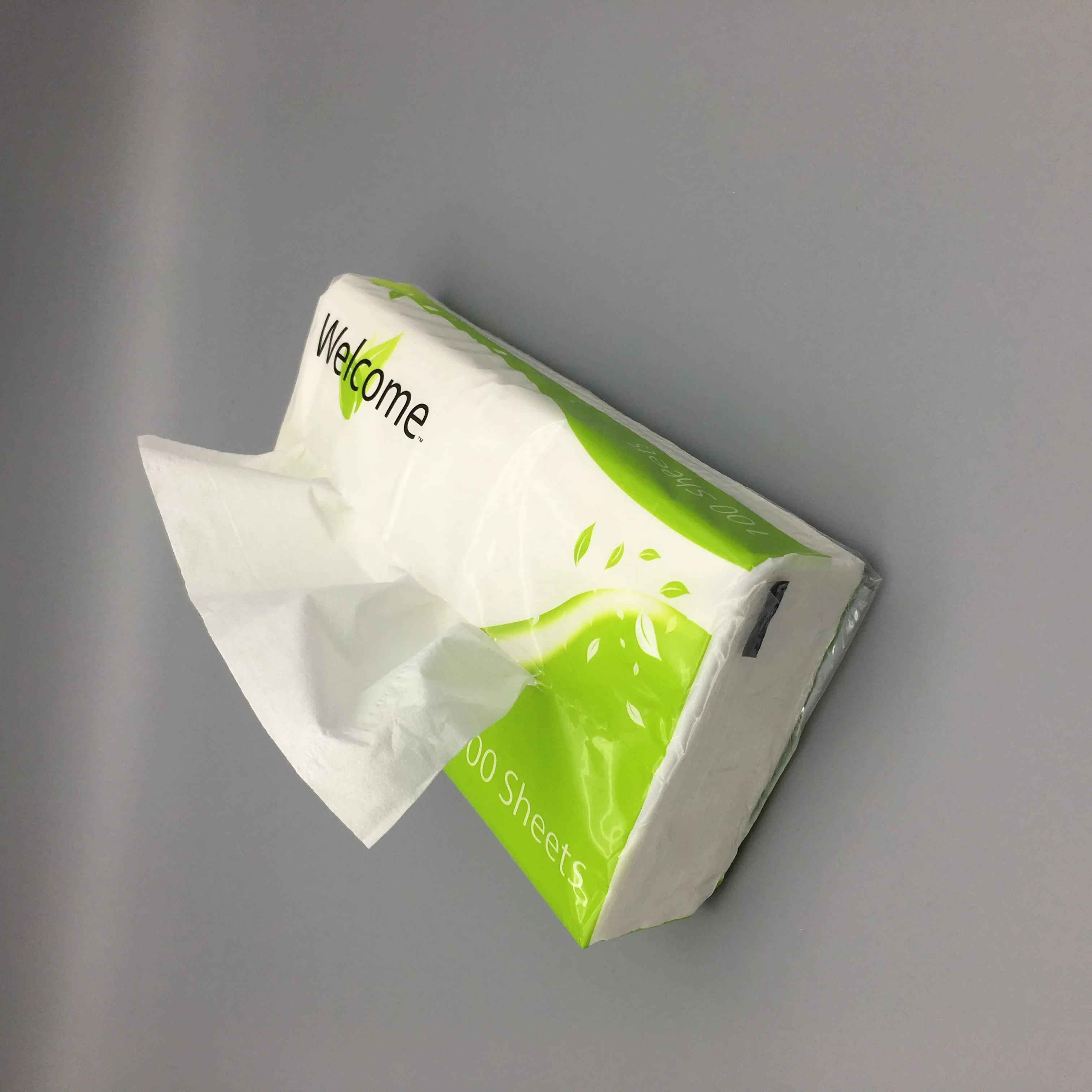 Facial tissue soft package poly bag tissue paper OEM wholesale tissues