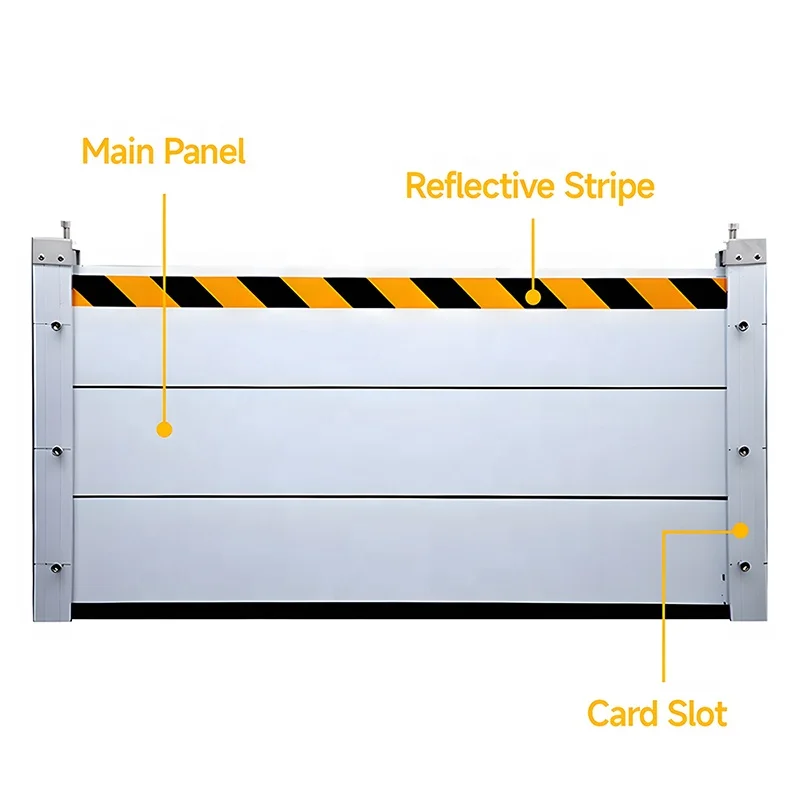 Aluminium Quick Dam Flood Absorbing Barrier Anti-flood Barrier Outside Mount Wall Door Install Home Automatic Flood Barrier