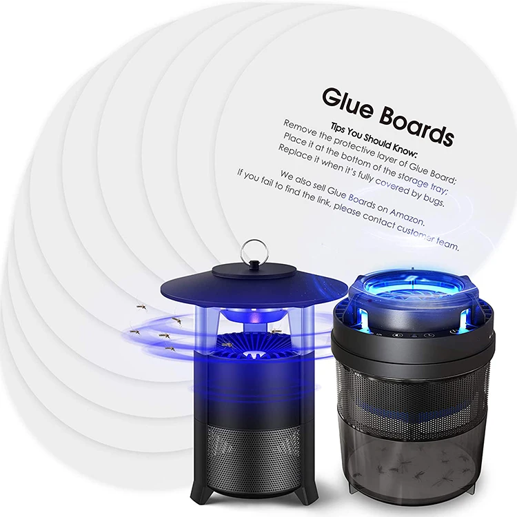 Mosquitotrap Glue Boards 12 Pack Refills, Sticky, No Chemicals, No Odor, Non-toxic, for Use in Mosquitotrap Insect Trap 2 Year