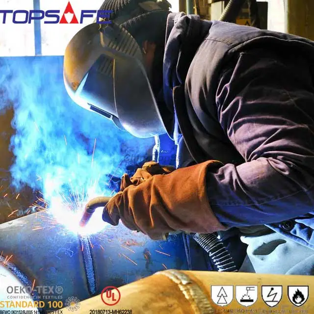 
ProSplash-M Hi-visibility 200gsm 250gsm 300gsm Modacrylic Soft Electric arc protective workwear fabric 