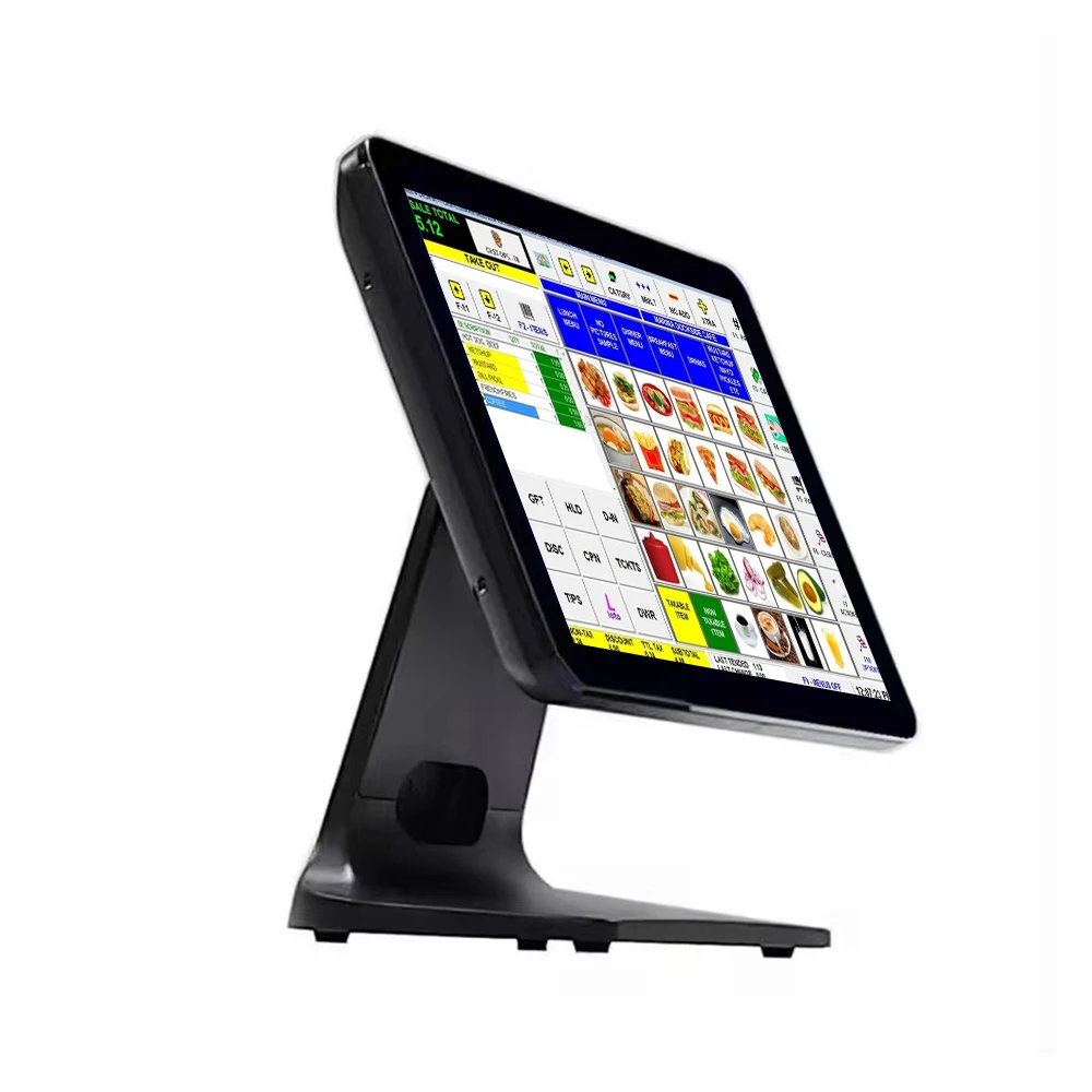 Система Pos Caja registadora отель с принтером все в одном автомате Windows кассовый аппарат