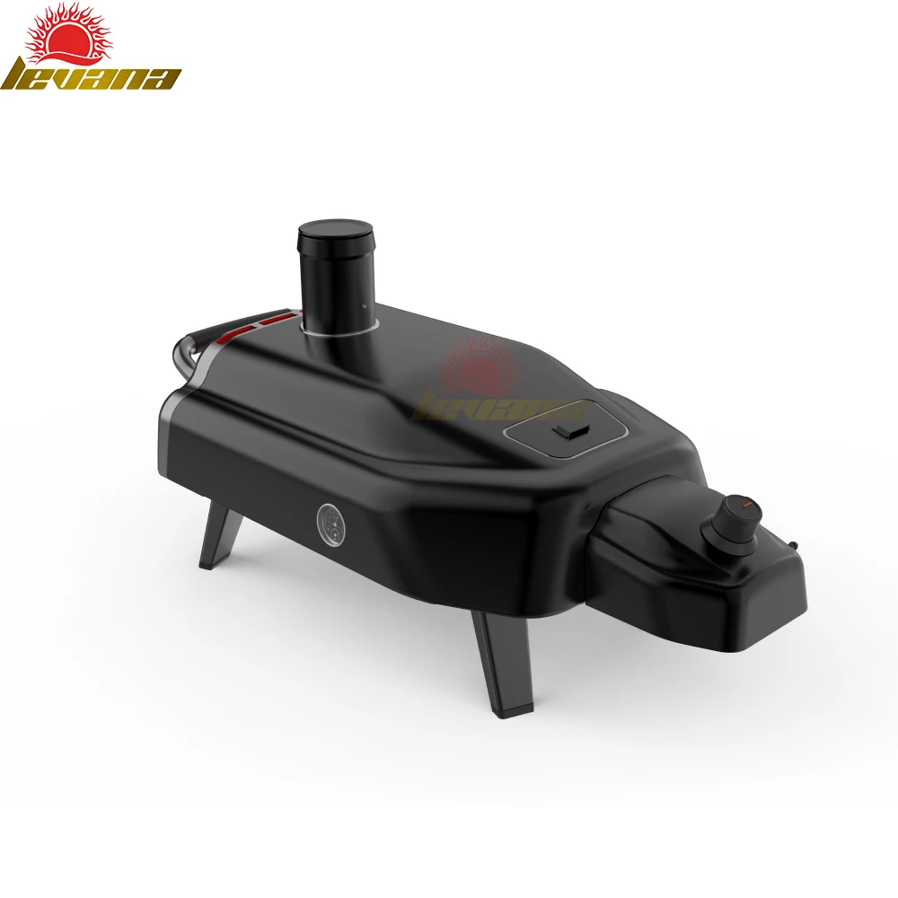 High quality smoker gas grill BBQ pizza oven outdoor gas charcoal grill with oven mini camping portable oven with Garden