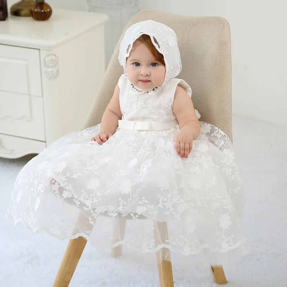 Vestidos Para Navidad De Bebes Extended Baptismal Extra Christening Gown Baby Party Dress Baby Girl Dress