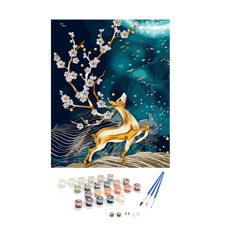 Custom Oil Painting By Numbers Pictures Photo Drawing Canvas Coloring Family Portrait Home Decoration paint by numbers for adult