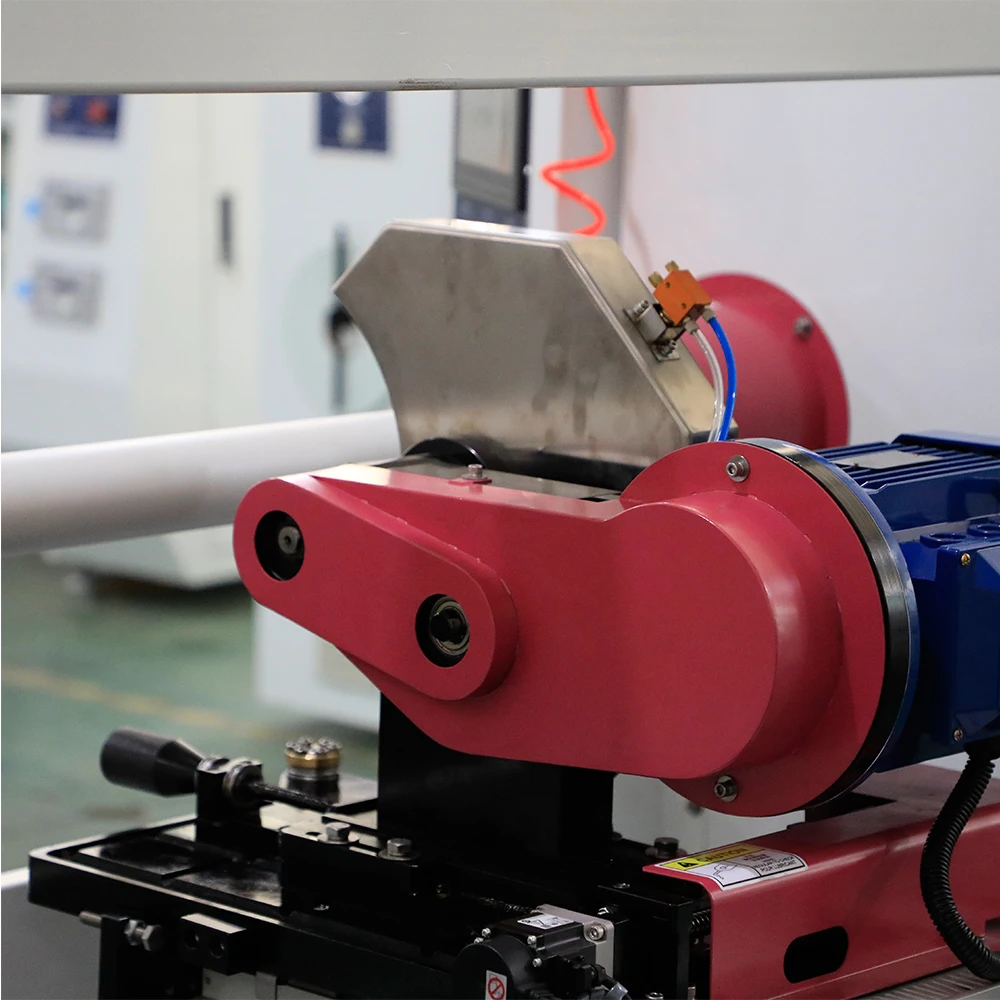 Automatic double sided adhesive bopp tape cutting machine pvc tapes cutter machinery for tape