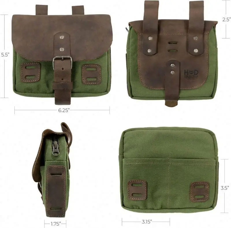 Free Sample Survival Camping Pouch, Belt Loop, Rustic and Handy Tool Bag, Weather Resistant Outdoor Accessories, Traveling