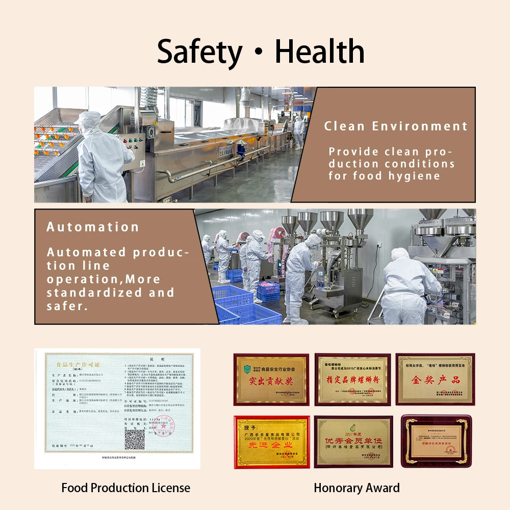 
Bagged Spicy Instant Noodles Chinese Food Liuzhou Luosifen Luosi Hot And Sour River Snails Rice Noodle Snack Drop Shipping 300g 