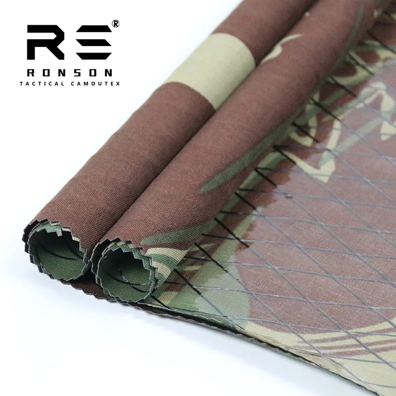 
RONSON Rhodesina 500D Cordura X-PAC Camouflage Fabric 500gsm nylon waterproof for fashion bags outdoor tactical gear equipments 