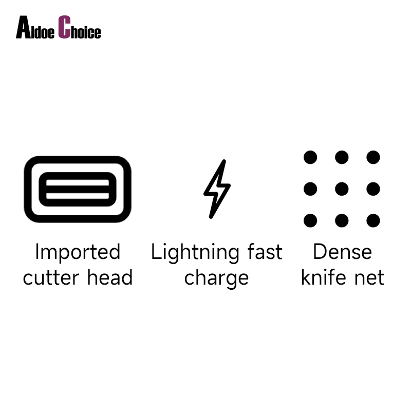 Запатентованная быстрая бритва с ЖК-дисплеем и 5 лезвиями, электробритва для бороды, электробритва из фольги, мужские электробритвы
