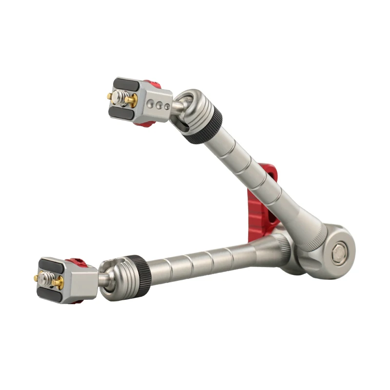 11' Arri Locating Pin 1/4 Screw Metal Magic Arm for DSLR Cameras, Smartphone,Light Monitor