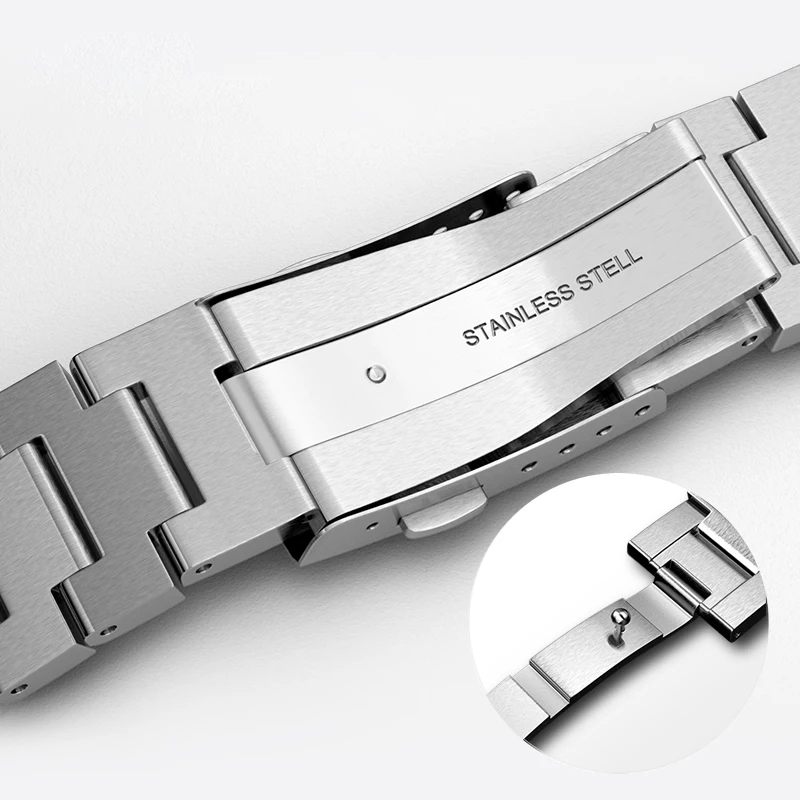 Giencreatives 2022 delicacy sliver 316Lsteel modified watchcase band parts for Casio Gshock DW5600 replacement accessories case