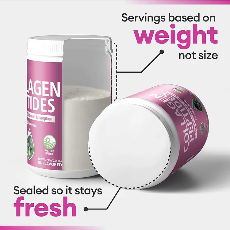 OEM High Collagen Content Collagen Powder for Women Men Beauty Products