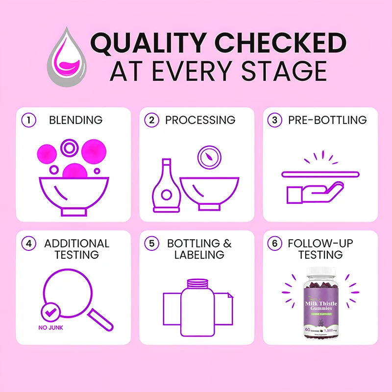 KANGMAO Private Label Milk Thistle Gummies Hangover Gummies Vegan Liver Detox Gummy for Anti Hangover Recovery