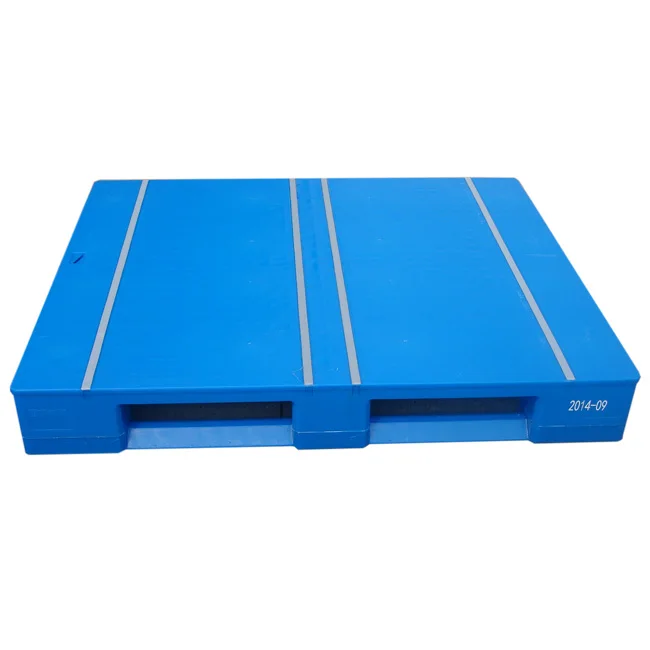 Sale Heavy duty European plastic pallets industrial storage 4 way single sided plastic pallets