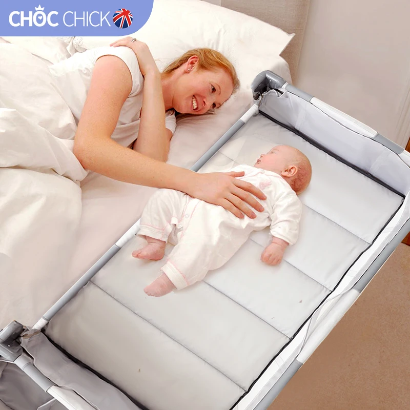 Foldable Travel Portable Folding Nursery Convertible For Baby Playard Crib