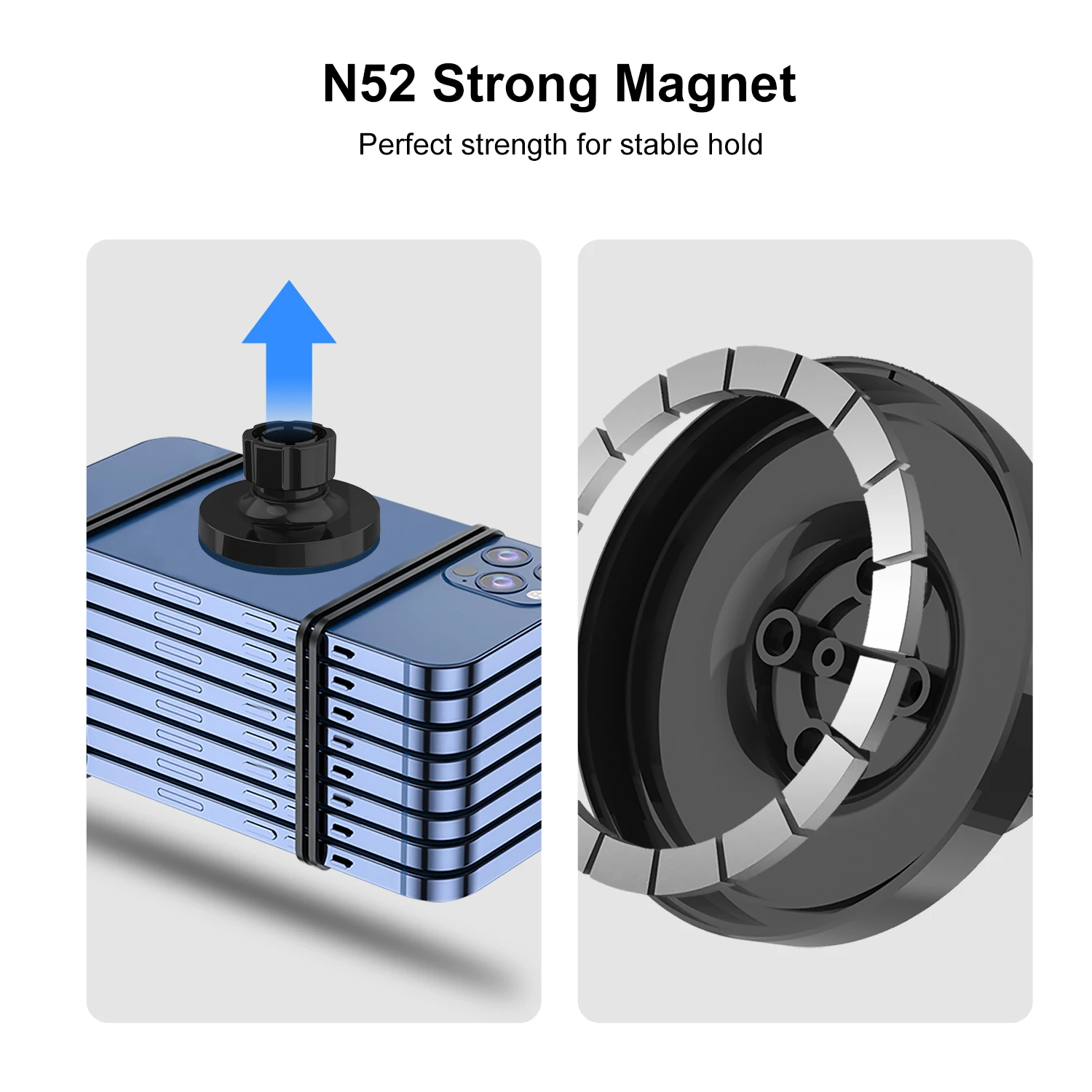 Accessories  Console Mounting Bracket For Magnetic Mobile Phone Car Bracket Magnetic Car Mount