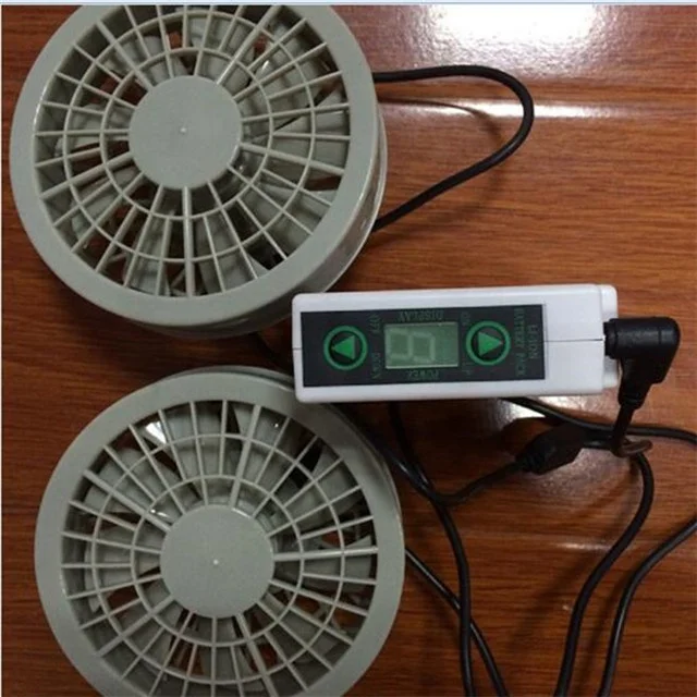 7.4v 4400mah battery pack with air conditioning cooling fan for Sun-proof Jacket for Worker Laborer