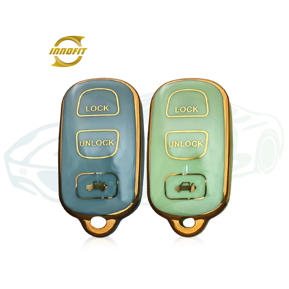 Innofit TOM1 Car Key Shell TPU Supplier For Toyota Camry 2002 2003 2004 2005 2006 Hot Selling Auto Accessories
