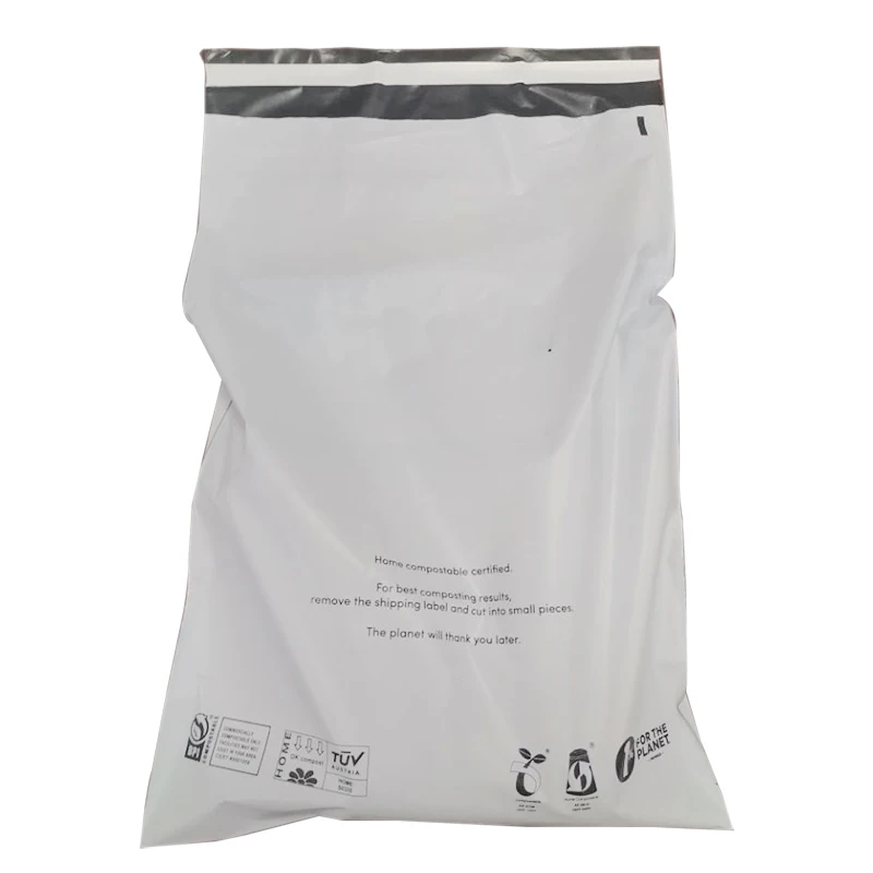 Custom Logo Blue 100% Compostable Self-Adhesive Mailing Bags Biodegradable Polymer Material Biodegradable Polymer Material