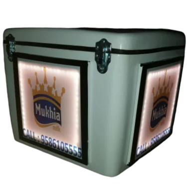 2 020 Hot Sale Led Plate Motorcycle Box Delivery box with insulation MOTORCYCLE DELIVERY BOX WITH LED EFFECT FOR FOOD DELIVERY