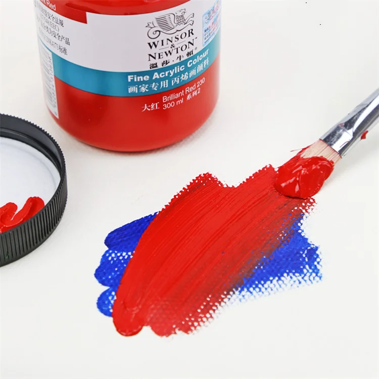 Нетоксичный 300 мл Winsor & Newton профессиональный художник акрил цвет Высокое качество акриловая краска