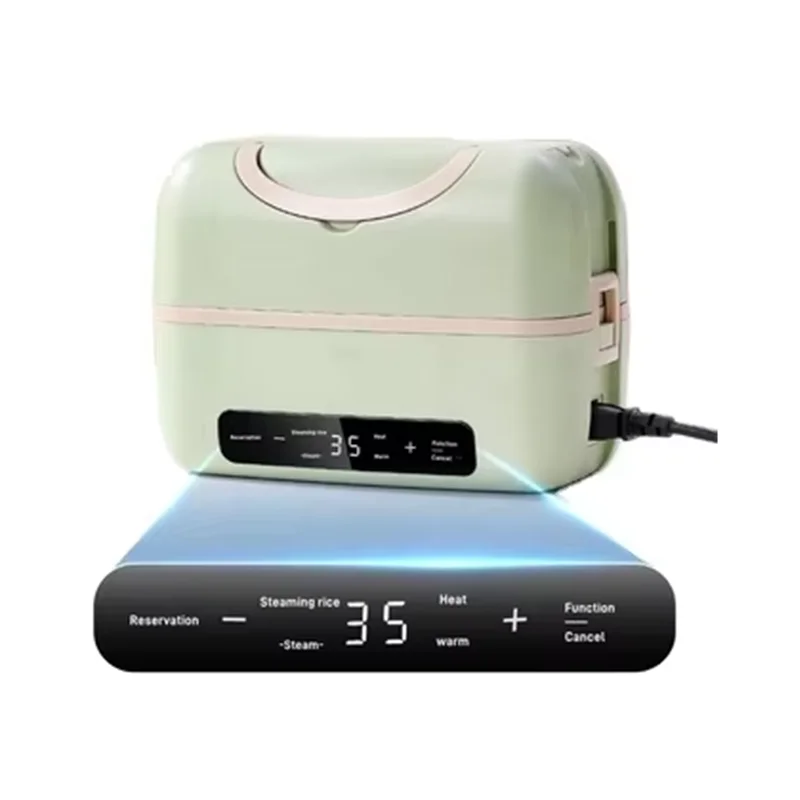 Electric Lunch Box Self Cooking Heating Bento Lunch Box Multifunctional Food Storage Warmer Container Rice Cooker Food Steamer
