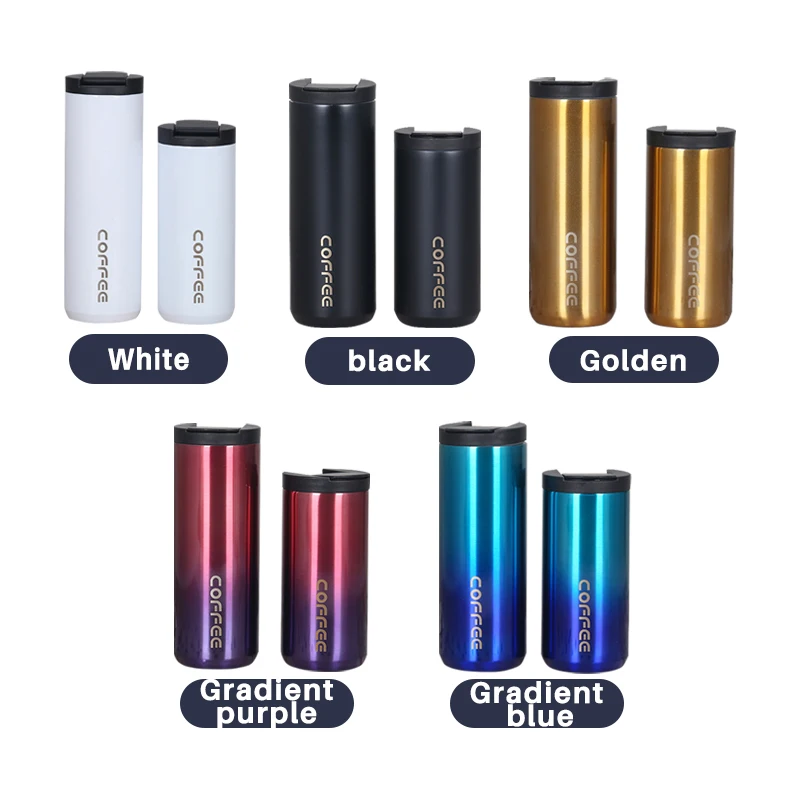Stainless Steel Vacuum Insulated Tumbler for Keep Hot Ice Coffee Travel Mug Spill Proof with Lid Thermo Cup