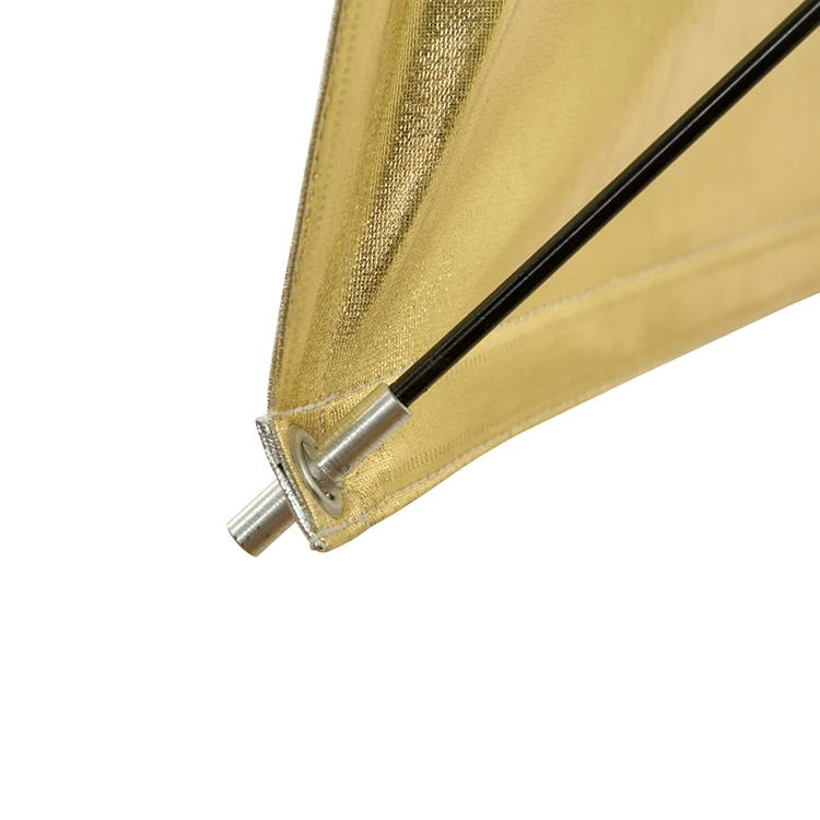 Shangyu photography equipment market white black gold silver translucent upright 5 in 1 square photo reflector