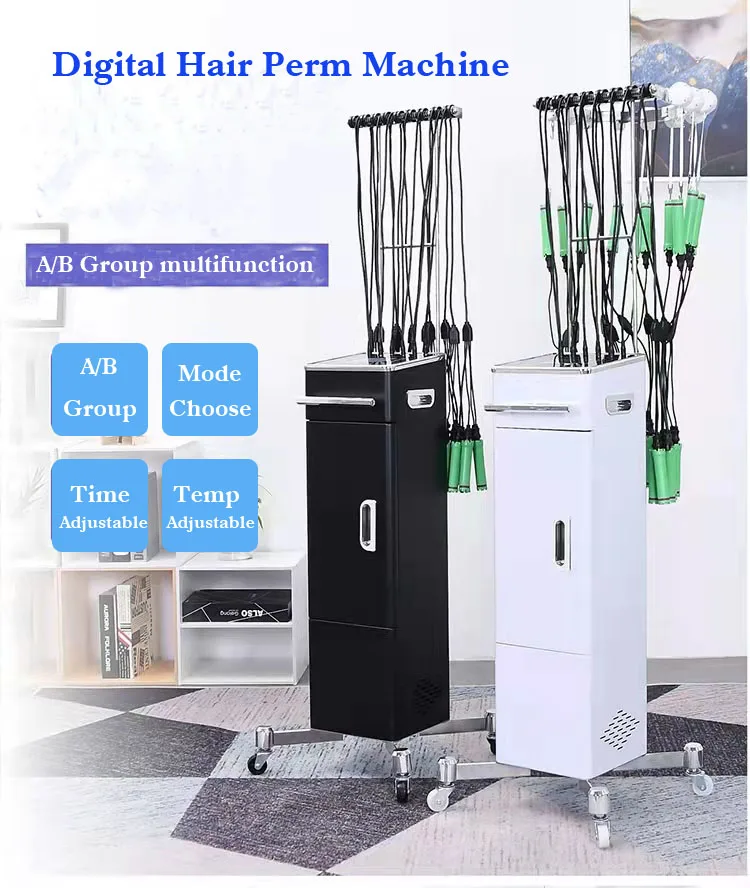 perm hair big curls in hair beauty salon digital perm machine for hair hot perm