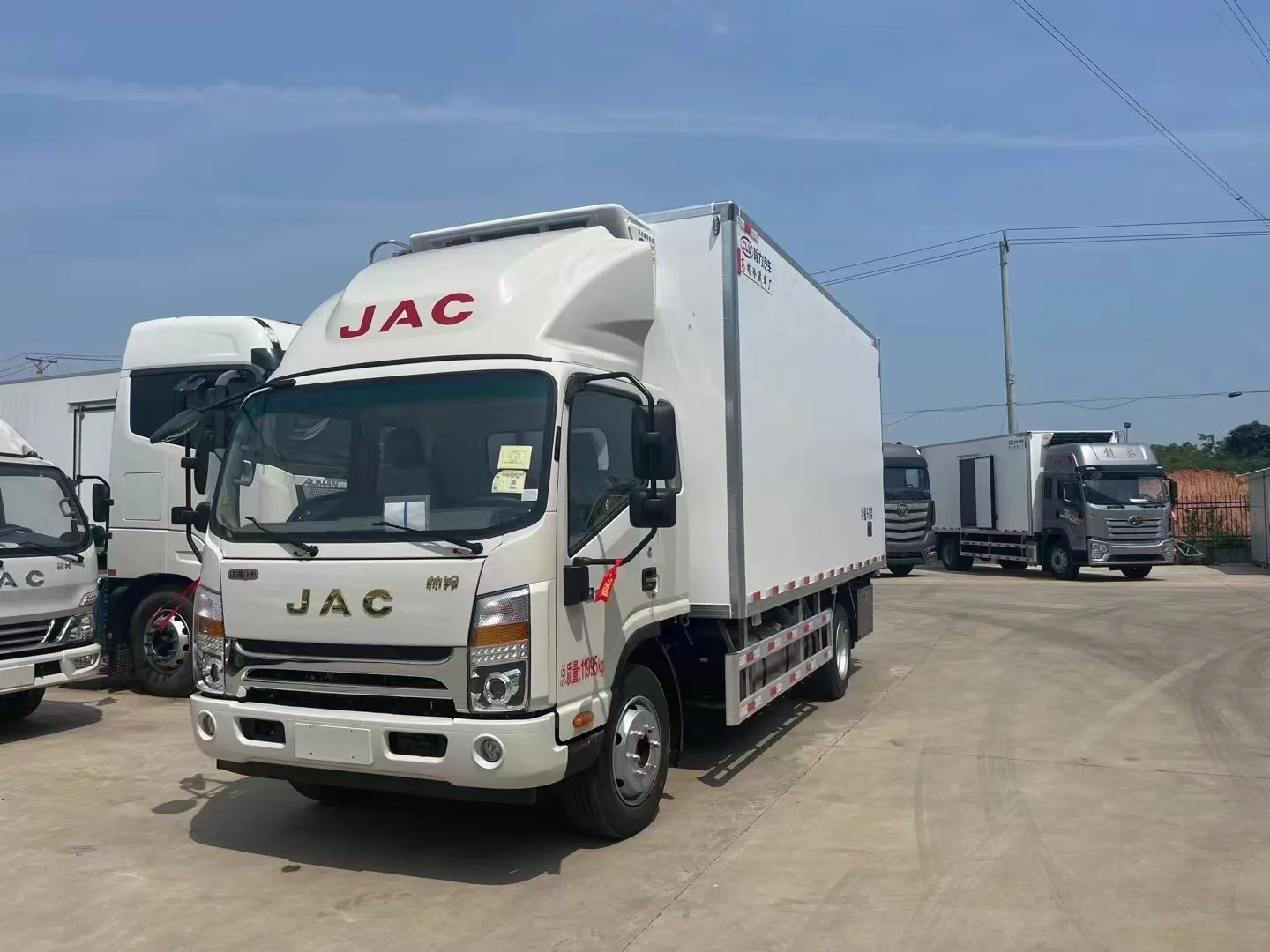 JAC 4X2 10Tons Refrigeration Box Truck Freezer Truck