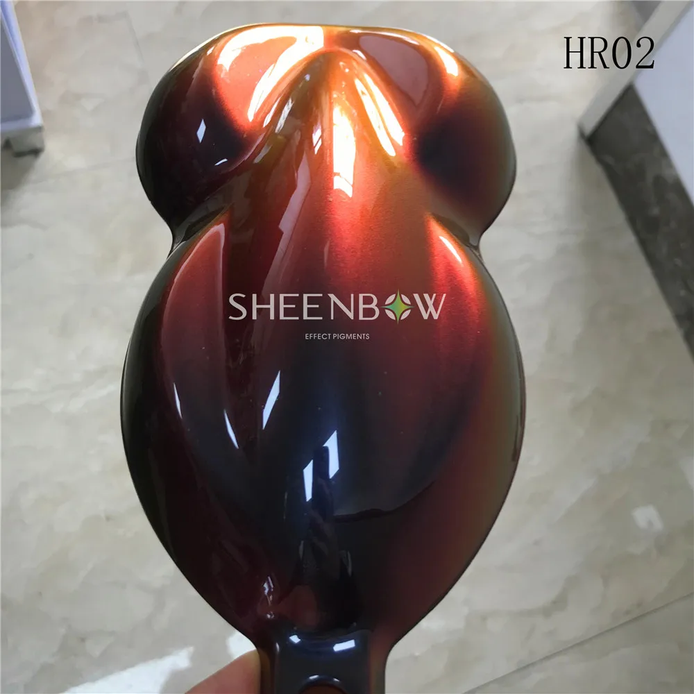 New Super Red/Black Multichrome Pigment for Paints