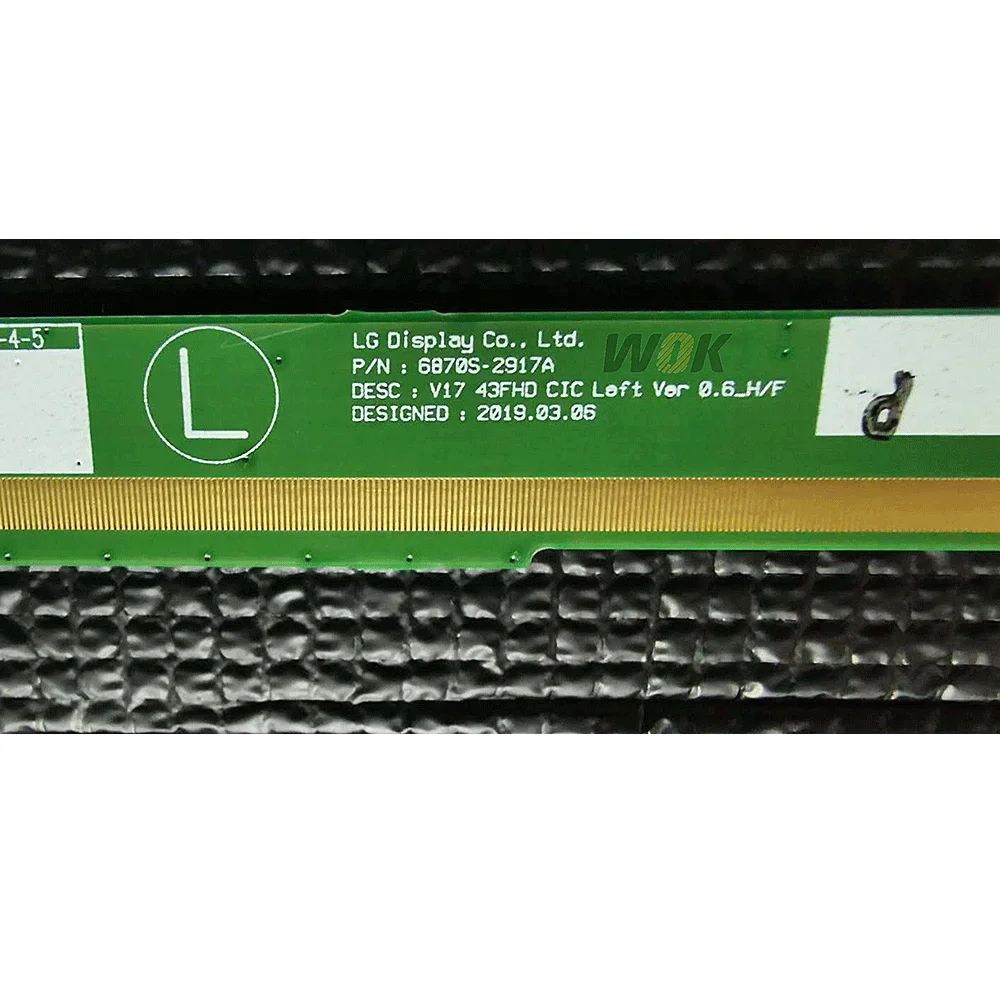  Полноразмерный ЖК-экран 32 дюйма 43 49 дюймов 55 для LG LC430DUY_SHA1 PCB 6870s _