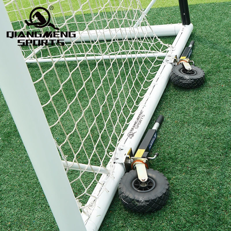 Aluminum Movable Soccer Goal Customizable 24ft x 8ft Professional Freestanding Stadium Box Football goal